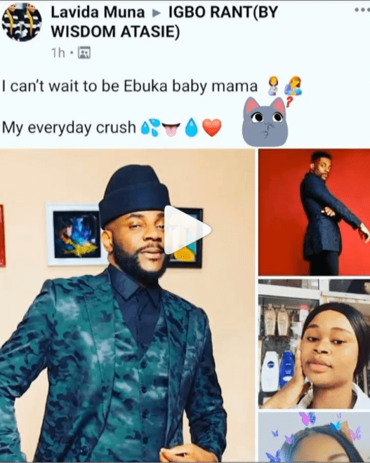 I cant wait to be Ebukas baby mama – Nigerian lady says2 The Untame News