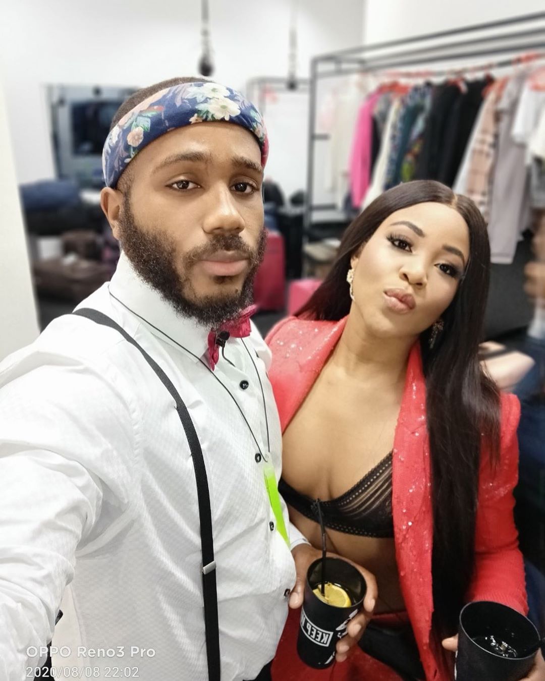 BBNaija: Kiddwaya fondles Erica’s breasts then asks if she will like to have a boob job