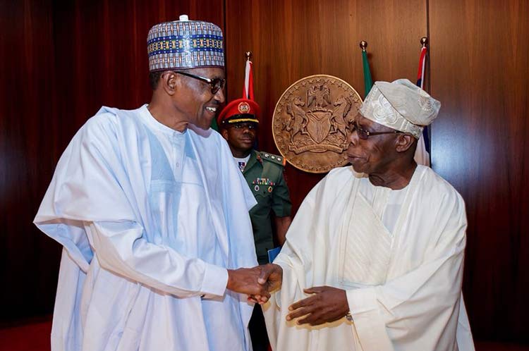 Buhari Obasanjo meeting The Untame News